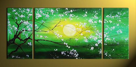 Dafen Oil Painting on canvas flower -set291